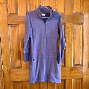Women's Purple Columbia Performance Midi Dress